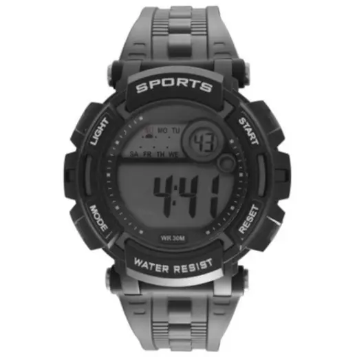 LCD WR 30M Sports Watch Main